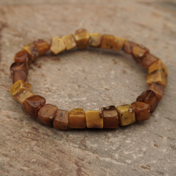Irregular Amber Cubes