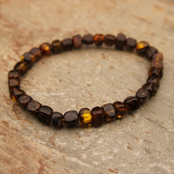 Medicine Amber Irregular Cubes