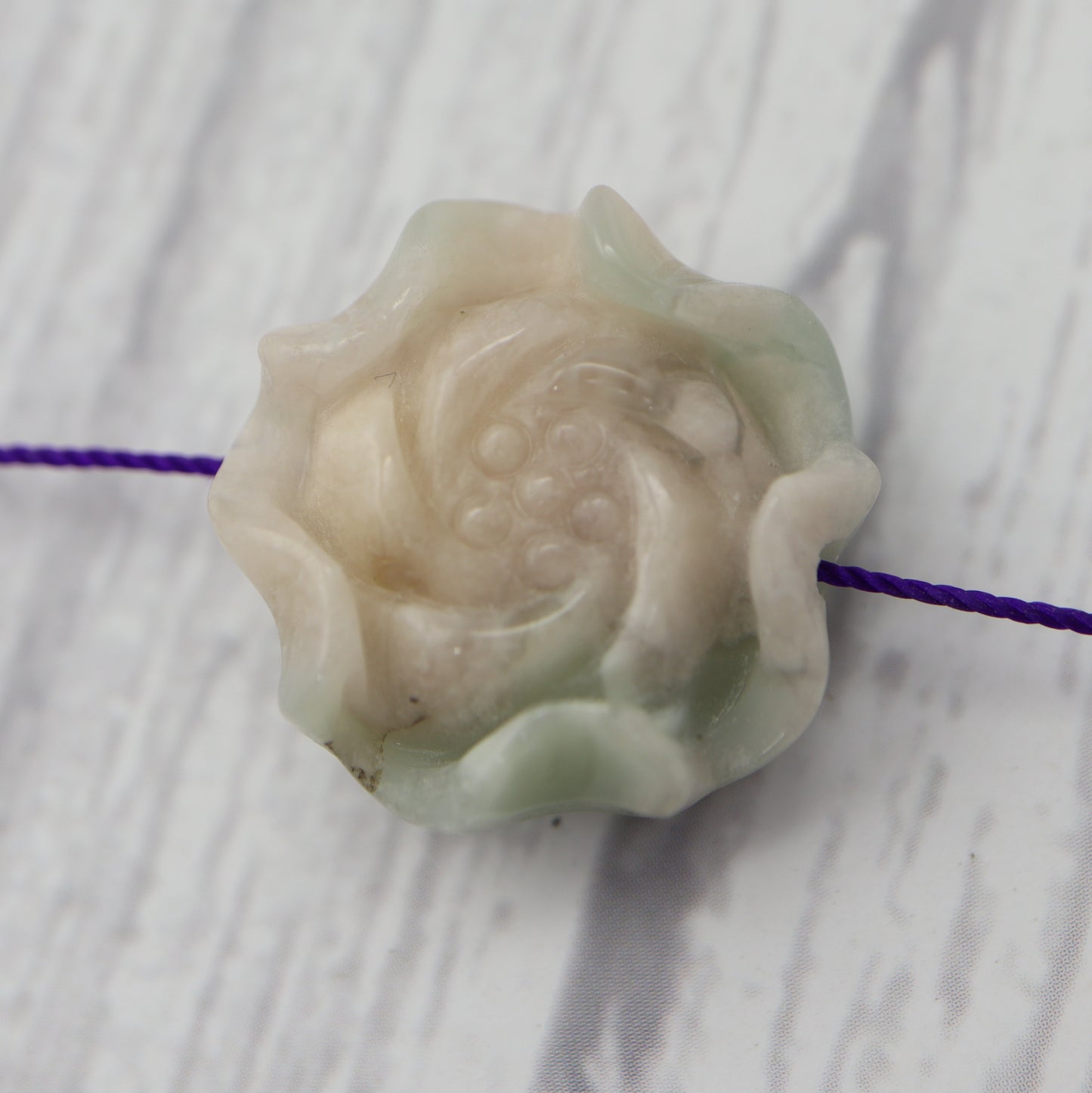 Green Sakura Flower Charm