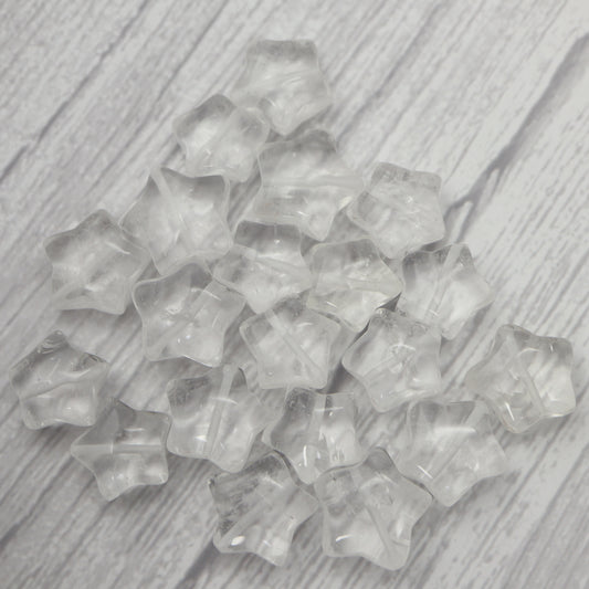 Clear Quartz Star Charm
