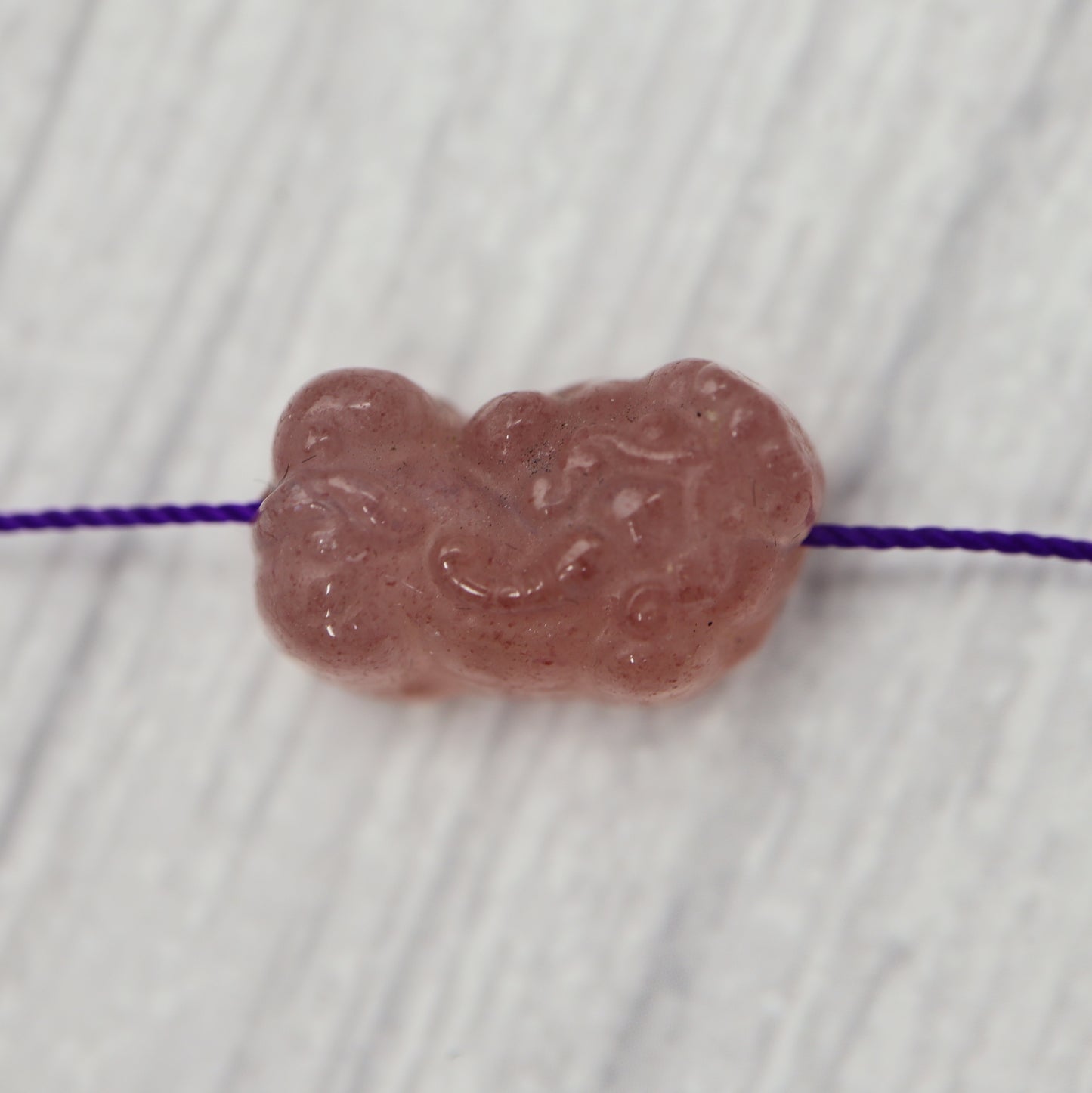 Strawberry Quartz Pixiu Charm