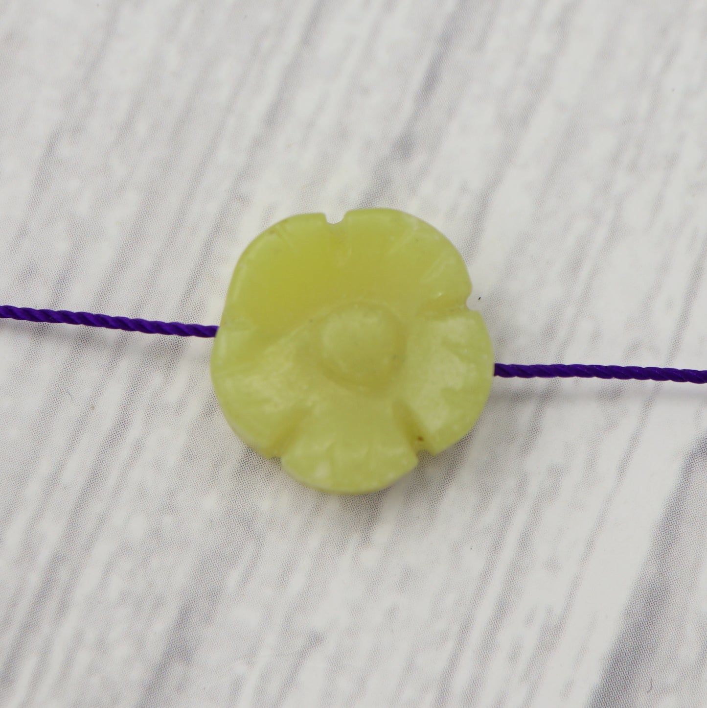 Cabbage Jade Flower Charm