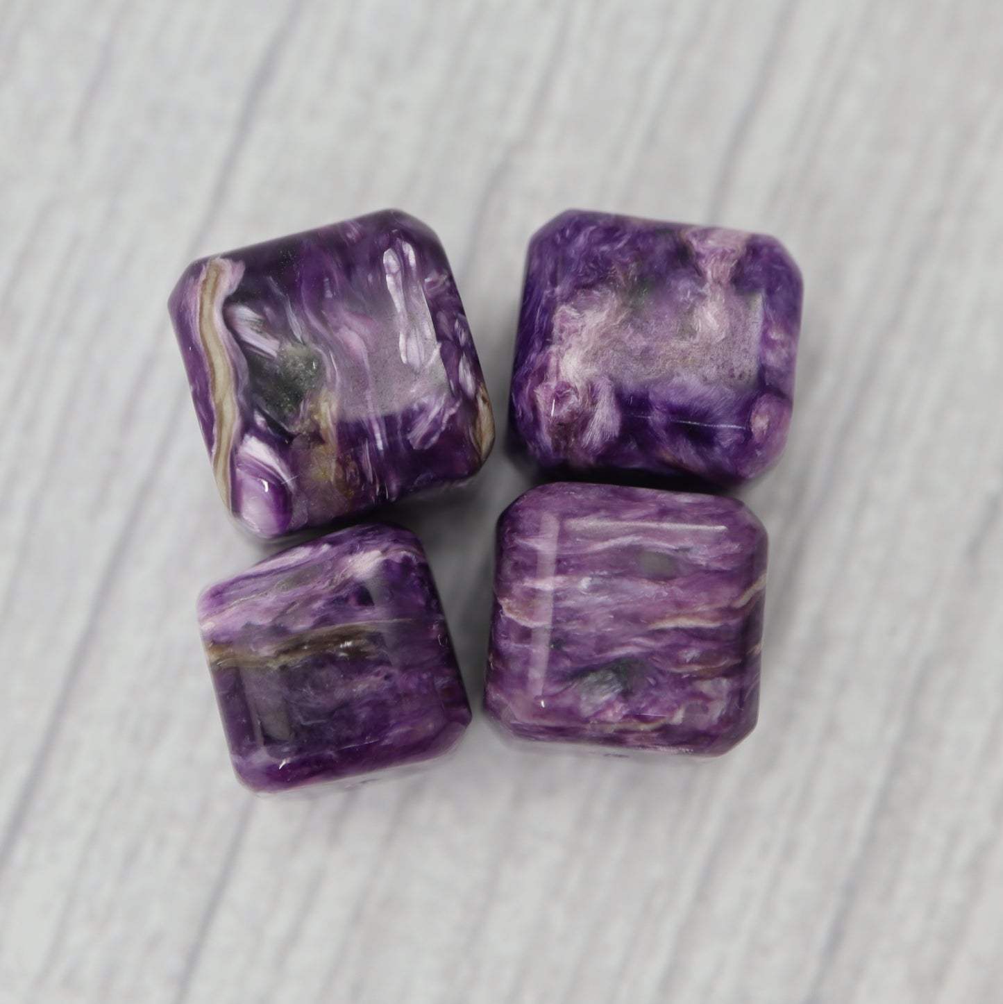 Charoite Cube Charm