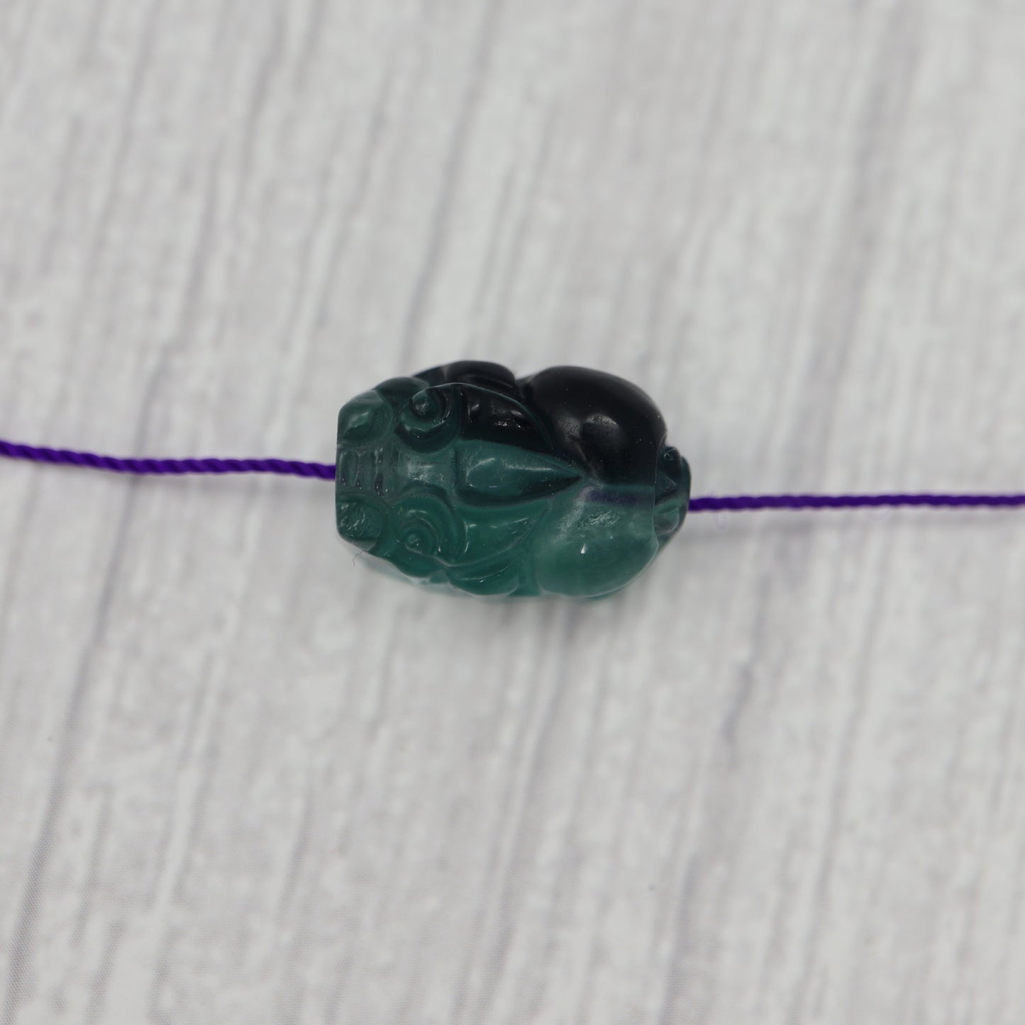 Fluorite Pixiu Charm