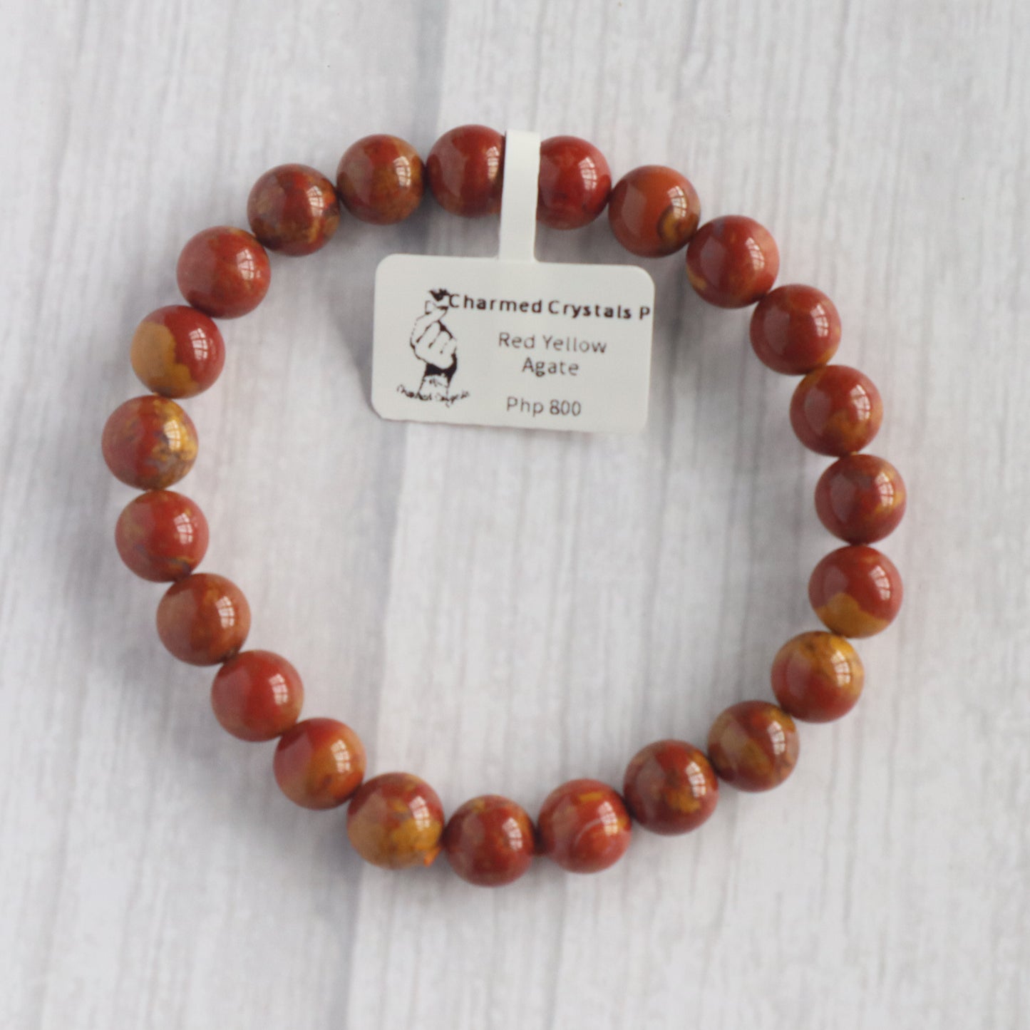 Red and Yellow Agate