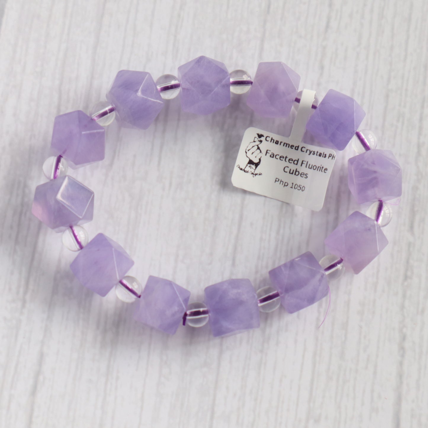 Faceted Purple Fluorite