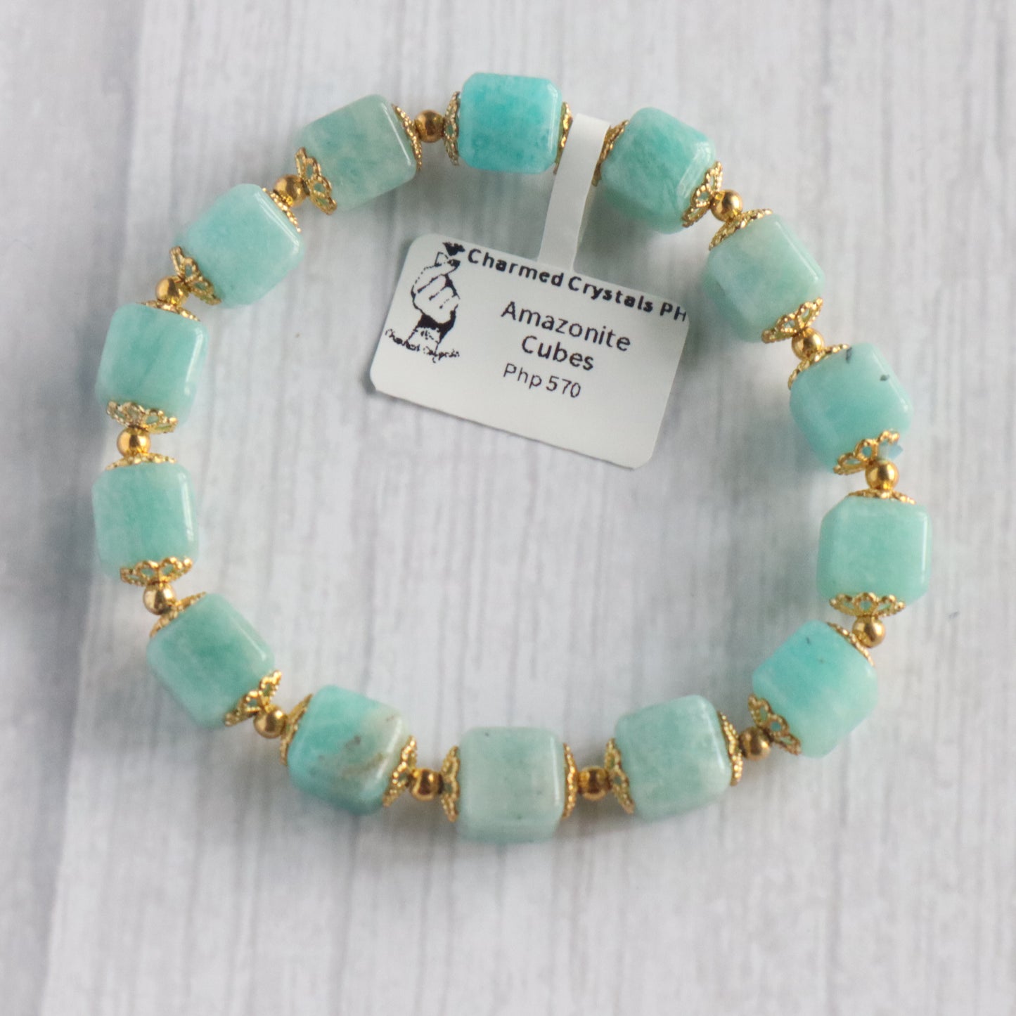 Amazonite Cubes