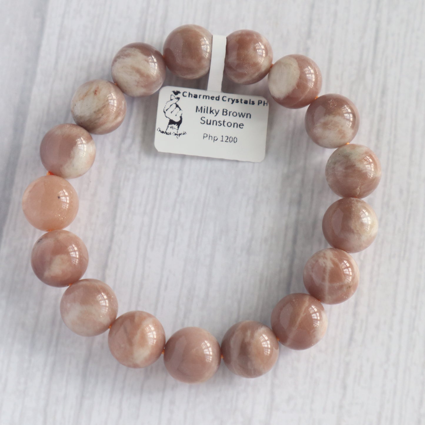 Milky Brown Sunstone