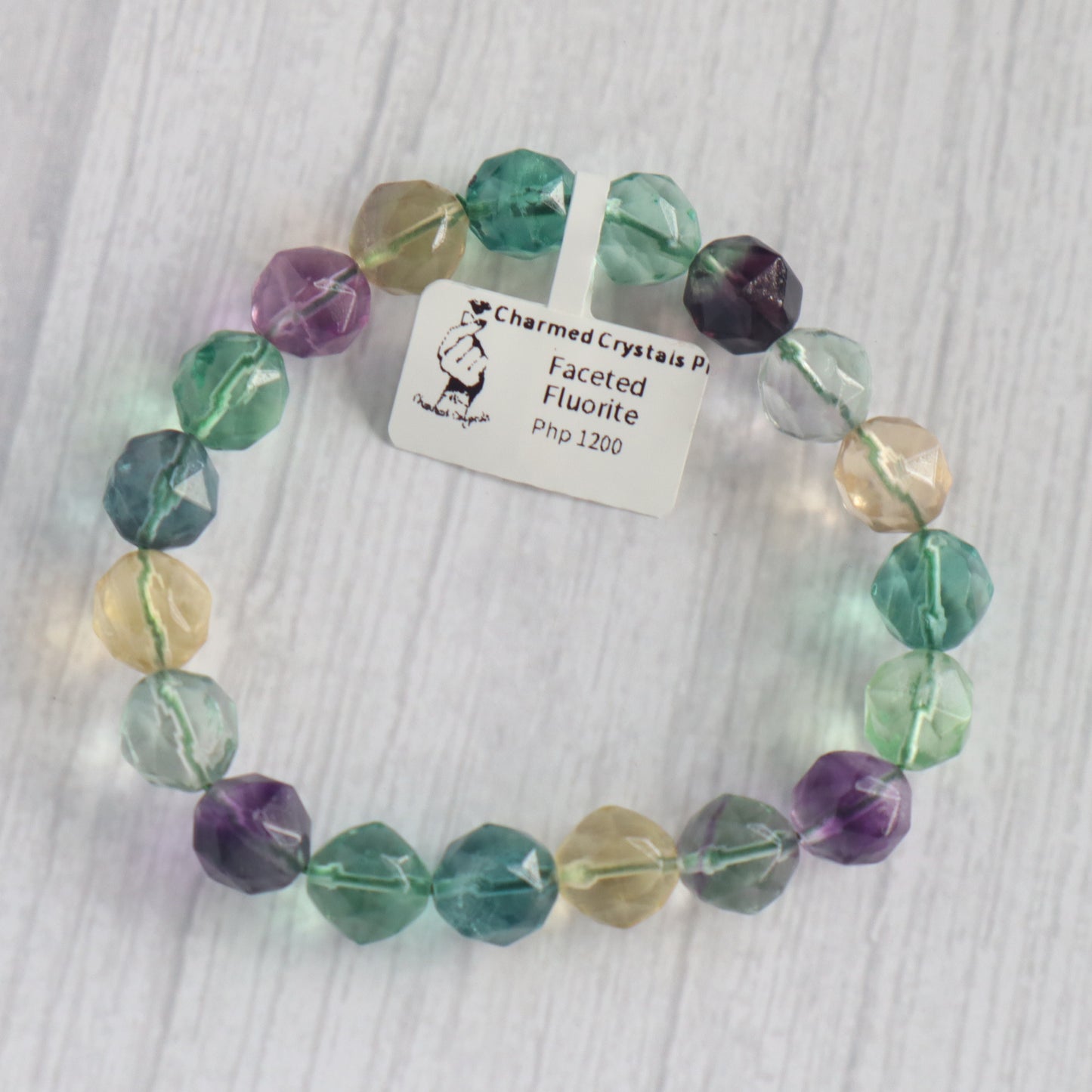 Faceted Fluorite