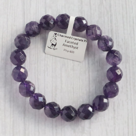 Dark Faceted Amethyst