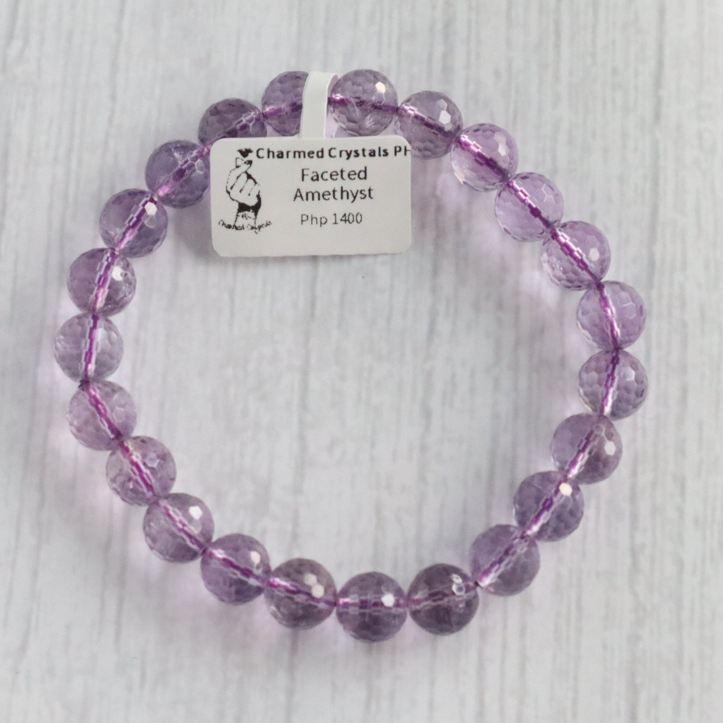 Light Faceted Amethyst