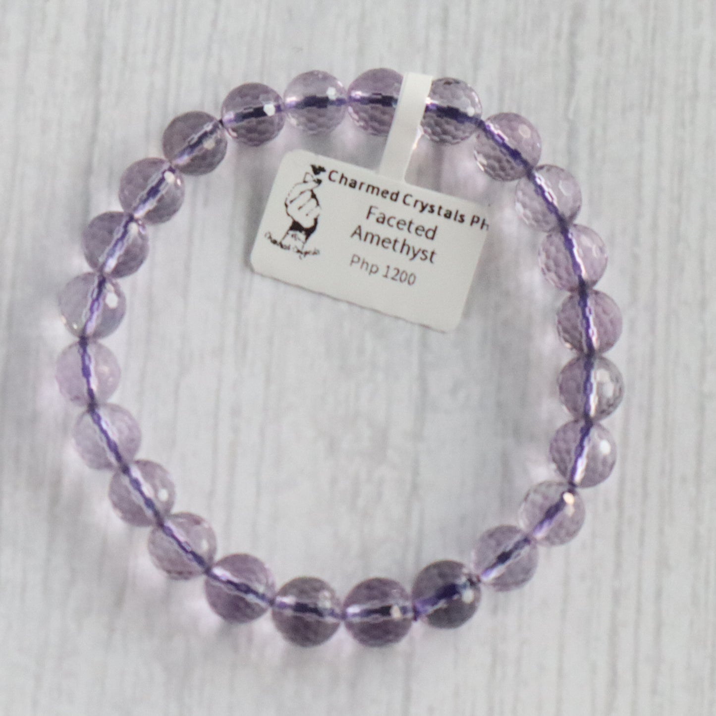 Light Faceted Amethyst