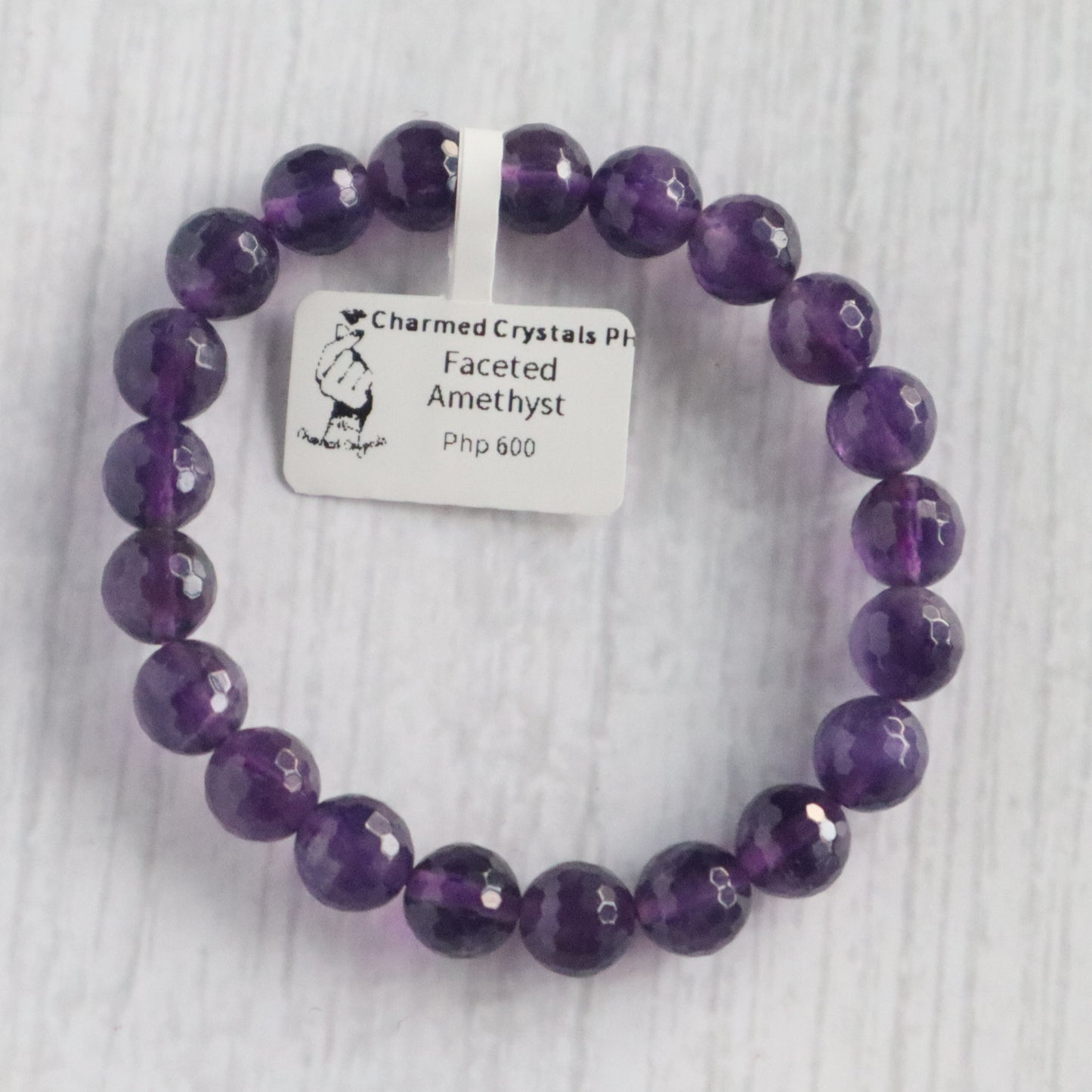 Dark Faceted Amethyst