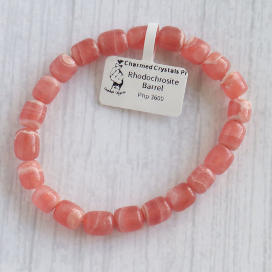 Rhodochrosite Barrel