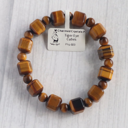 Tiger Eye Cubes