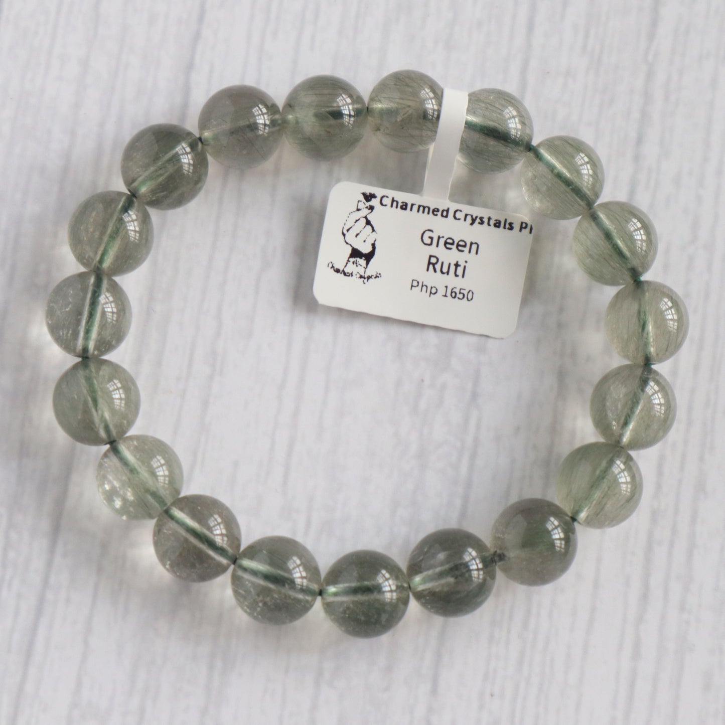 Green Rutilated Quartz