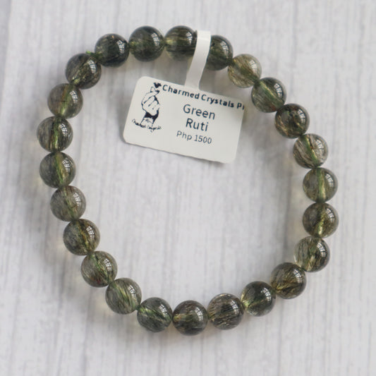 Green Rutilated Quartz