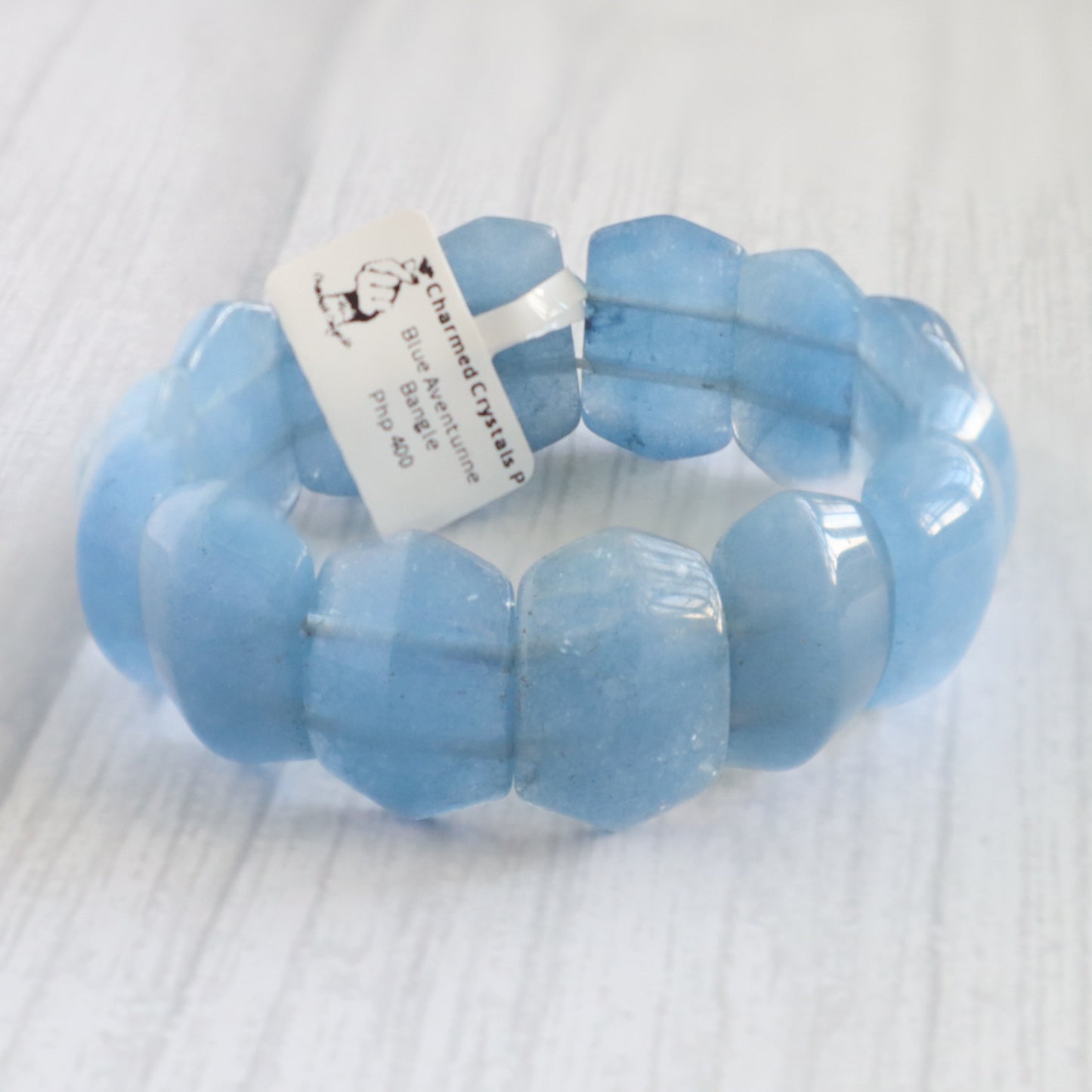 Blue Aventurine Bangle