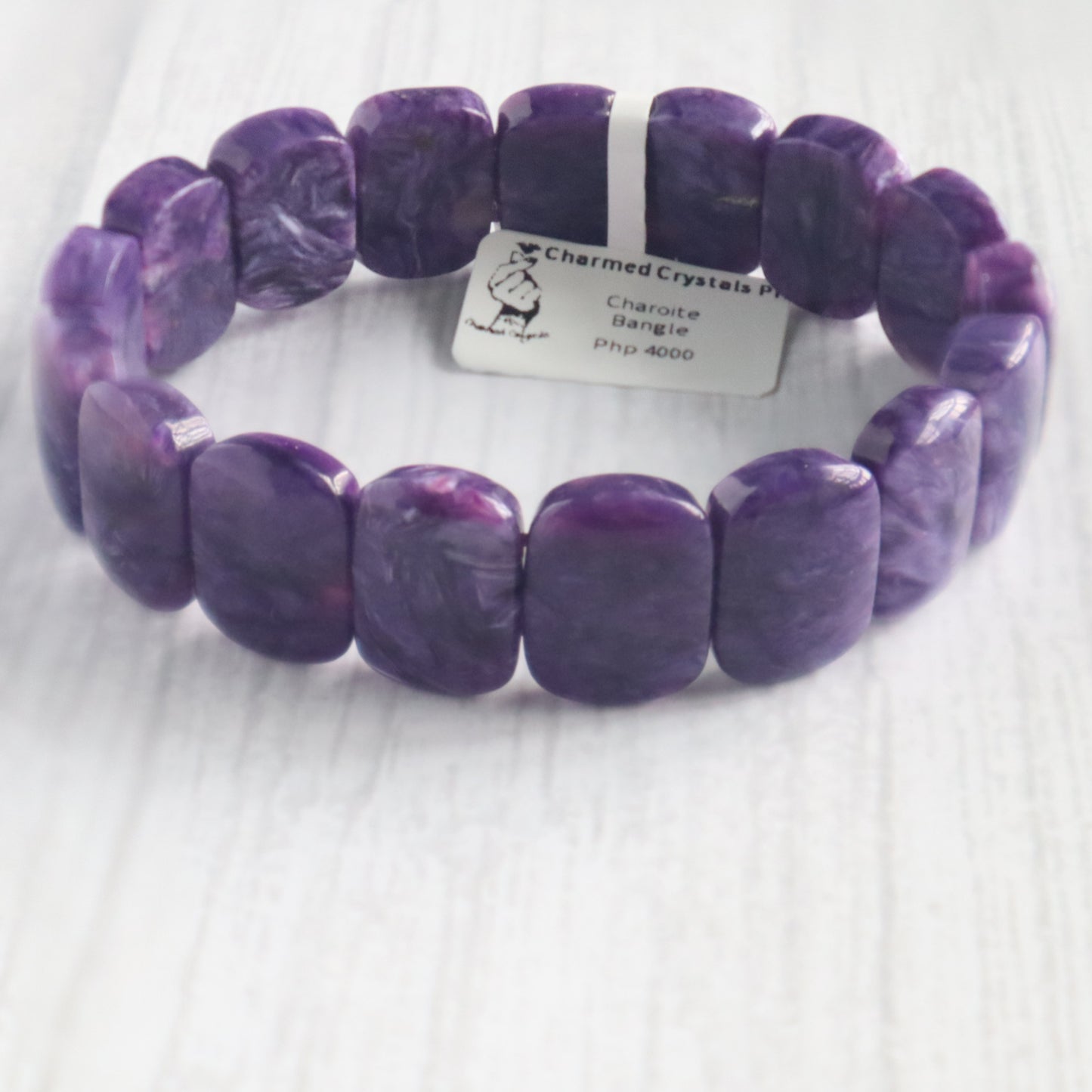 Charoite Bangle